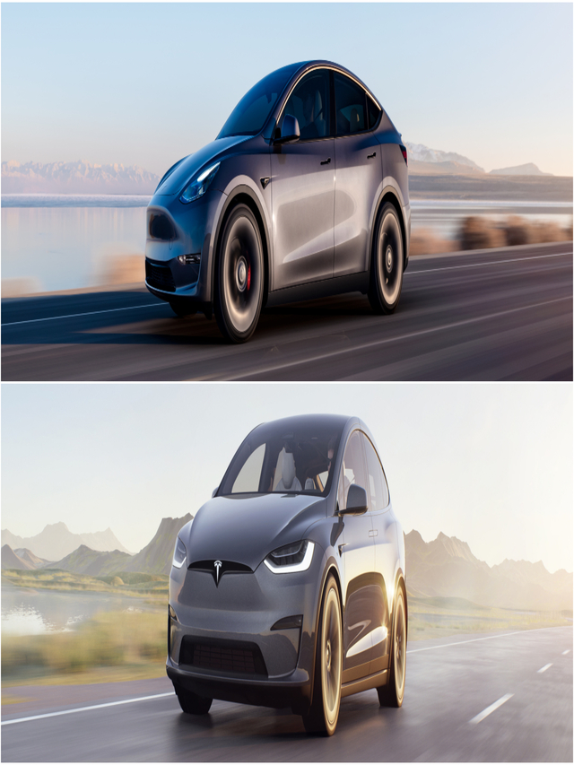 Tesla model Y VS Tesla Model X